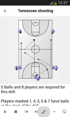 Basketball Playview android App screenshot 9