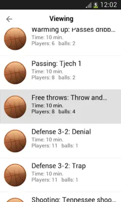 Basketball Playview android App screenshot 10