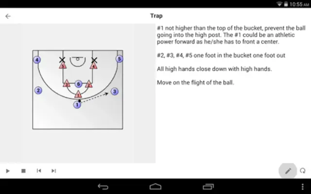 Basketball Playview android App screenshot 3