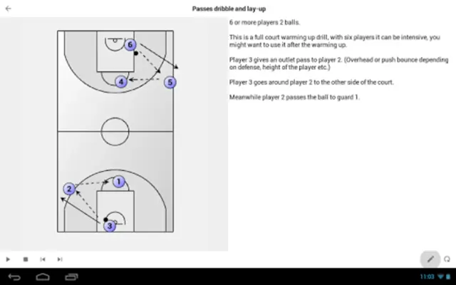 Basketball Playview android App screenshot 8